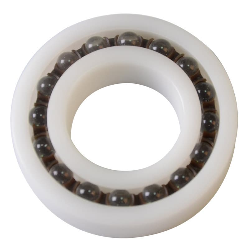 Plastic deep groove ball bearings POM6009